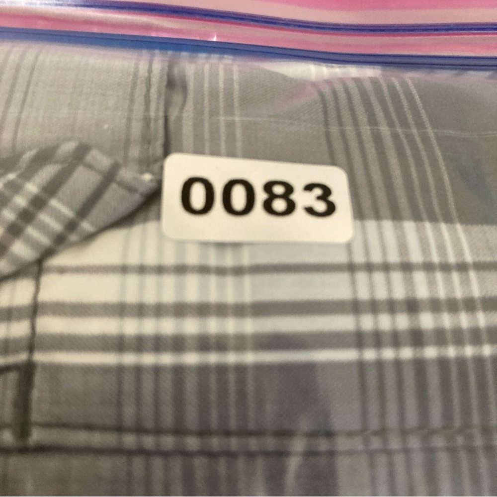 COS Gray Shirt Jacket Plaid Light  Men's size M - Picture 15 of 15